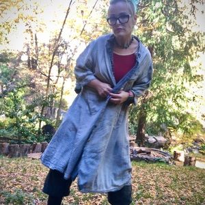 Magnolia Pearl Hudson Smock Dress  cotton OSFM